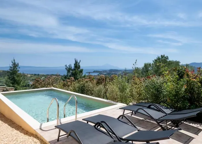 Amazing View By The Pool In #xeniuszeus Villa Agios Nikolaos (Chalkidiki)