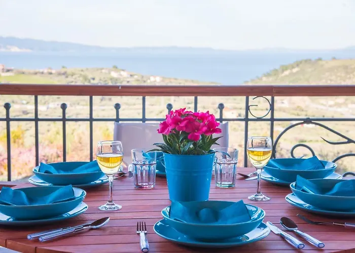 Amazing View By The Pool In #xeniuszeus Villa Agios Nikolaos (Chalkidiki)