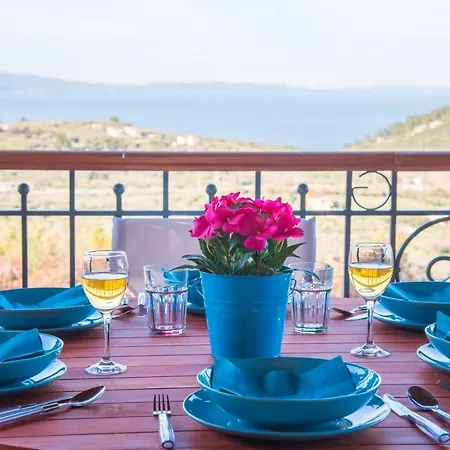 Amazing View By The Pool In #xeniuszeus Villa Agios Nikolaos (Chalkidiki)