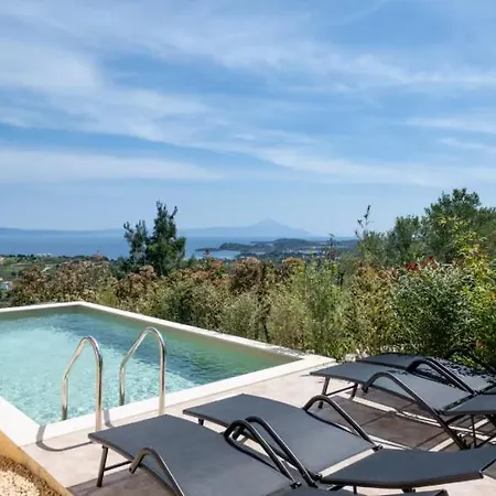 Amazing View By The Pool In #xeniuszeus Villa Agios Nikolaos (Chalkidiki)